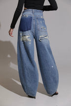 LAVK Diamond Baggy Jeans