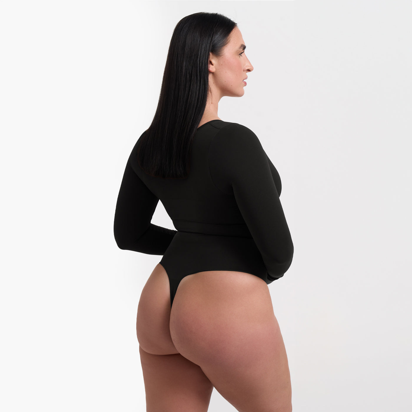 Gianna | Dames Longsleeve Bodysuit - Naadloos, Elegant