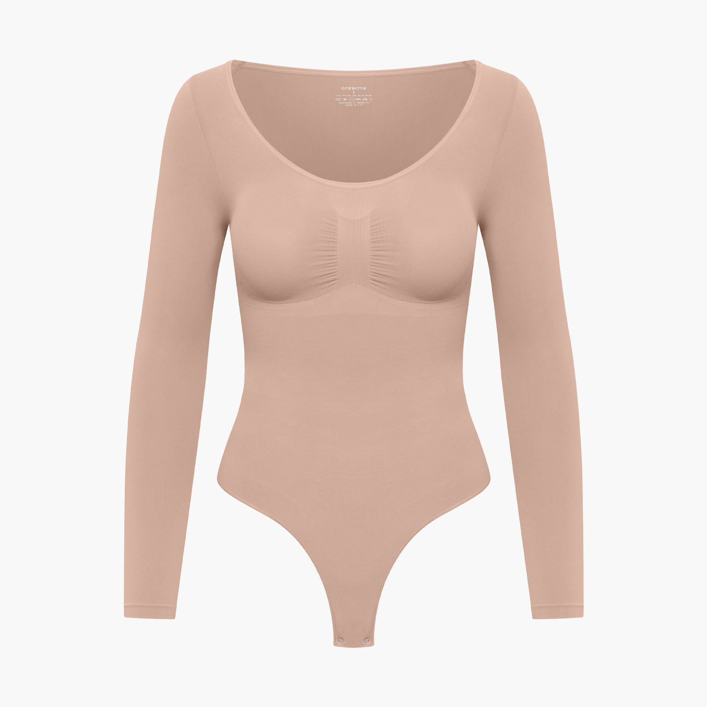 Gianna | Dames Longsleeve Bodysuit - Naadloos, Elegant