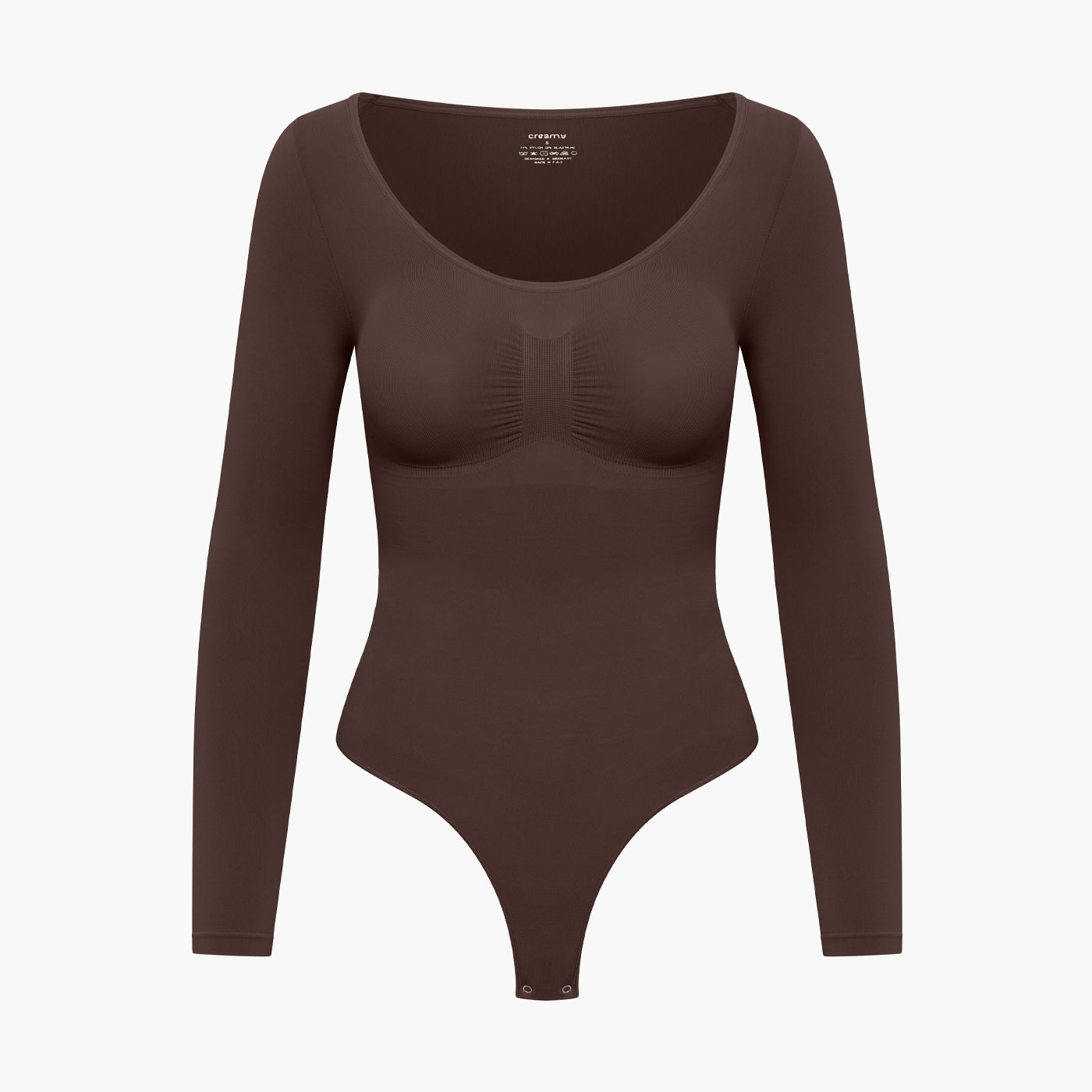 Gianna | Dames Longsleeve Bodysuit - Naadloos, Elegant