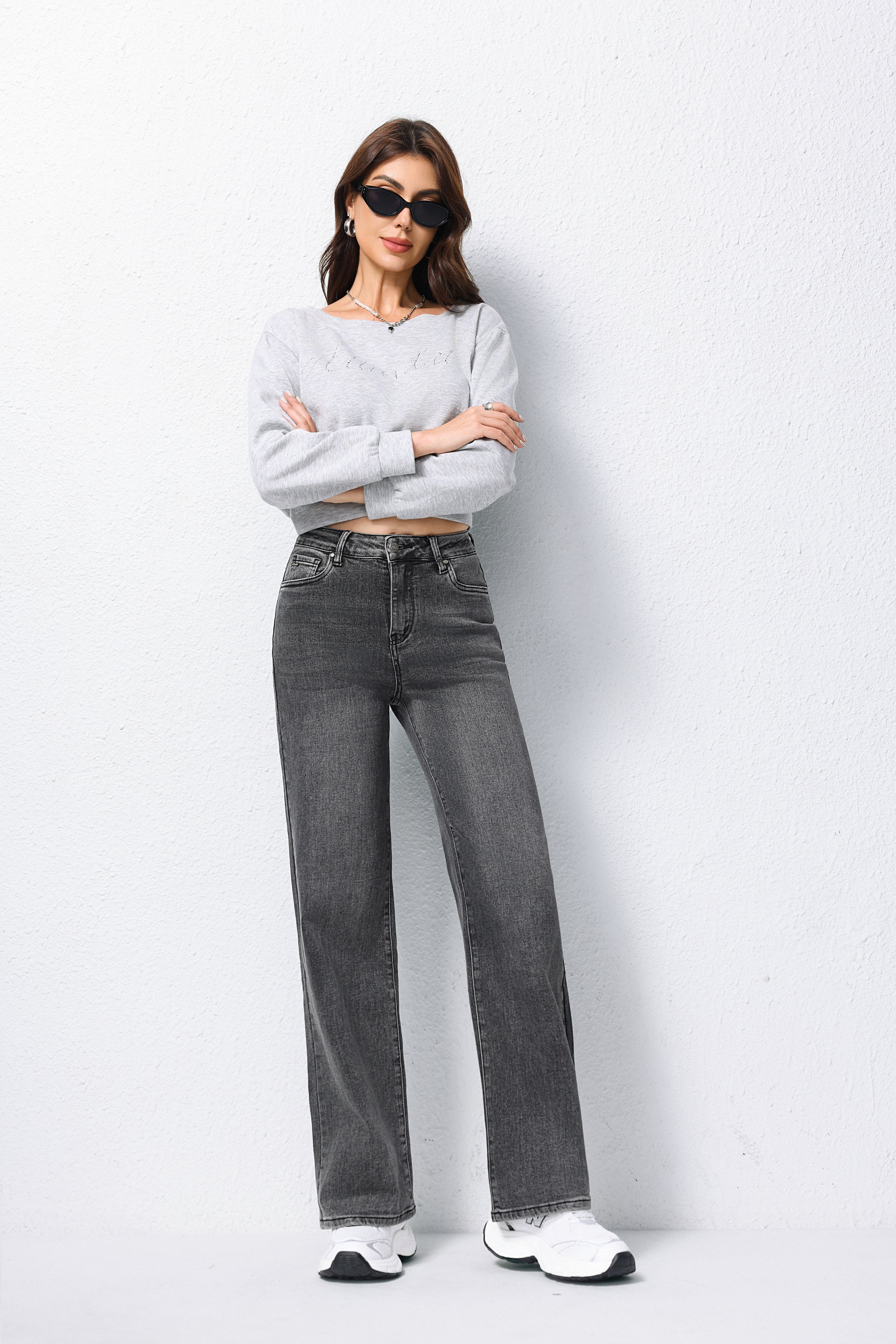 LAVK Super Stretch Jeans Laura – Grijs