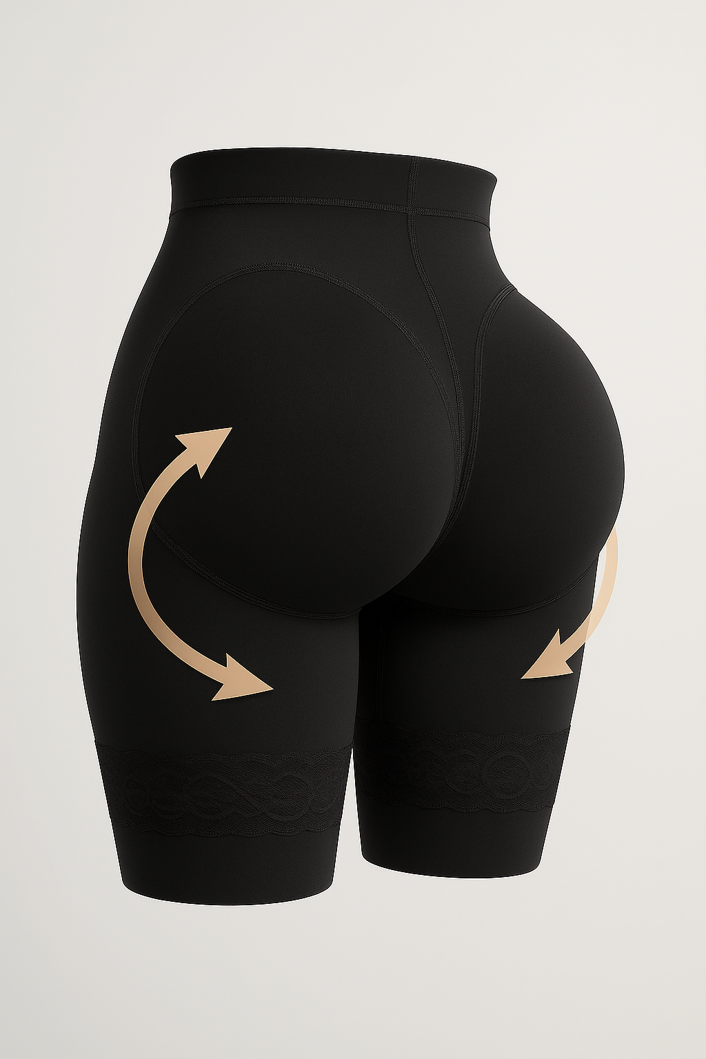 Chelle | Sculpting Short Dames - Slim-Fit Materiaal met Liftend Effect