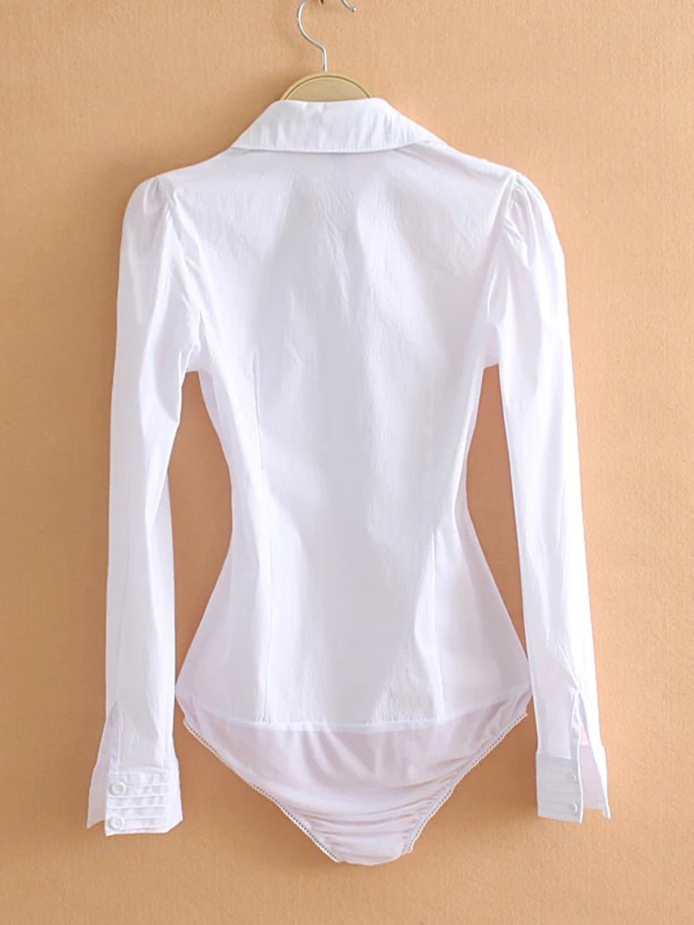 Jasmin | Getailleerde Katoenen Body Blouse voor Dames